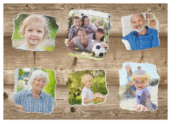 Fotopuzzle 500 Teile Holzig 500 Teile braun