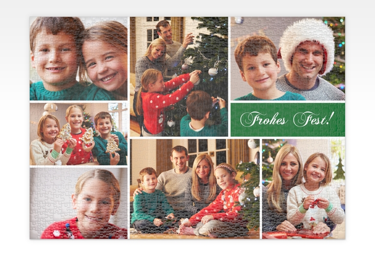 Fotopuzzle 1000 Teile Weihnachtsduft 1000 Teile gruen