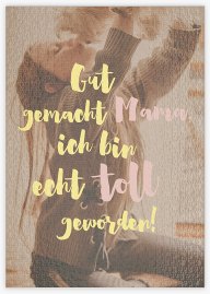 Fotopuzzle 1000 Teile Muttertag