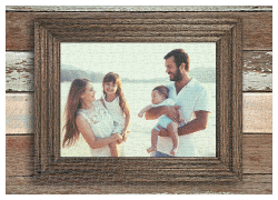 Fotopuzzle 500 Teile Bilderrahmen 500 Teile braun