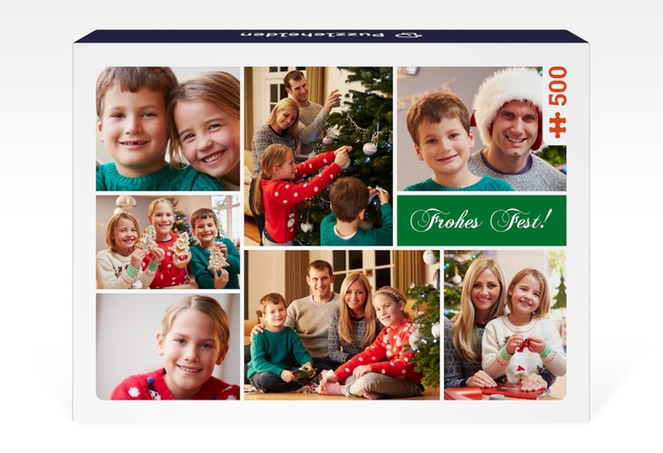 Fotopuzzle 500 Teile Weihnachtsduft 500 Teile gruen