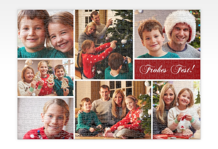Fotopuzzle 500 Teile Weihnachtsduft 500 Teile rot