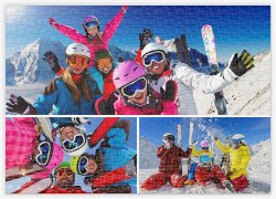 Fotopuzzle 500 Teile Trio