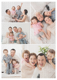 Fotopuzzle 1000 Teile Zusammenhalt 1000 Teile