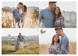 Fotopuzzle 500 Teile Liebling 500 Teile weiss