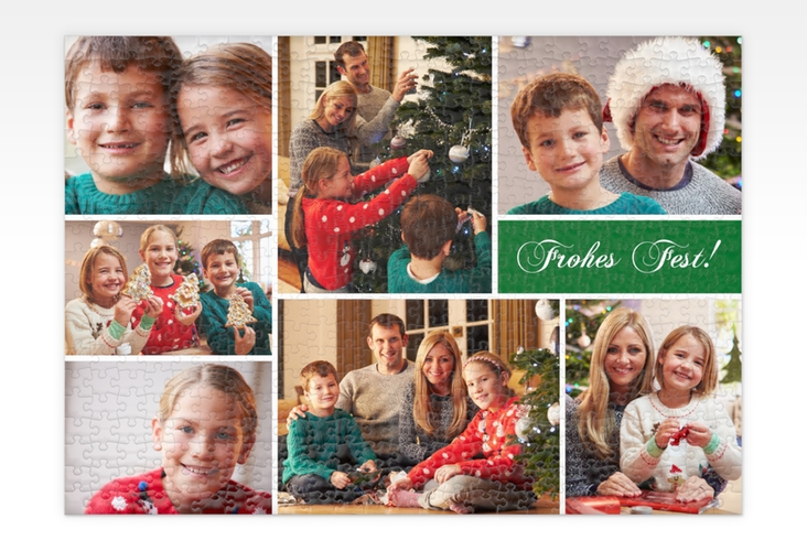 Fotopuzzle 500 Teile Weihnachtsduft 500 Teile gruen