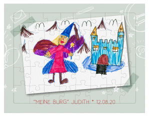 Klick: Details zu Fotopuzzle 40 Teile "Kunstwerk" anzeigen Fotopuzzle 40 Teile Kunstwerk 40 Teile gruen