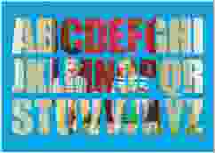 Fotopuzzle 100 Teile "Buchstaben" ph-puzzle-fo-100k blau